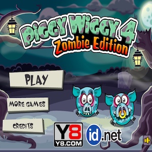 Piggy Wiggy 4: Zombie Edition - No Flash Game