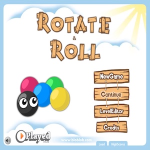 Play Rotate & Roll - No Flash Game