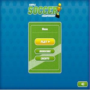 Simple Soccer Championship Online - No Flash Game