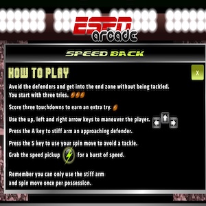 Speed Back By ESPN