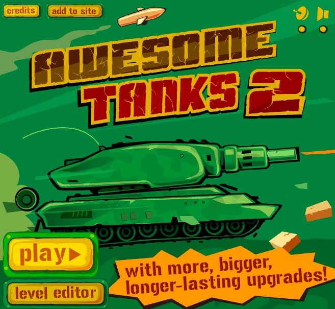 Awesome Tanks 2 - No Flash Game