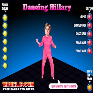 Dancing Hillary