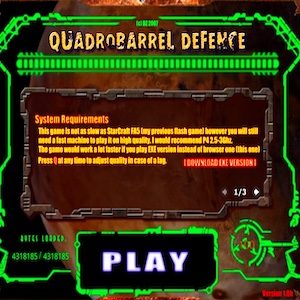 Quadrobarrel Defence Hacked