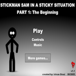 Stickman Sam In The Sticky Situation