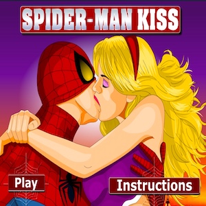 Spider Man Kiss