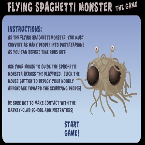 Flying-Spaghetti-Monster-Time-Hacked-No-Flash-Game